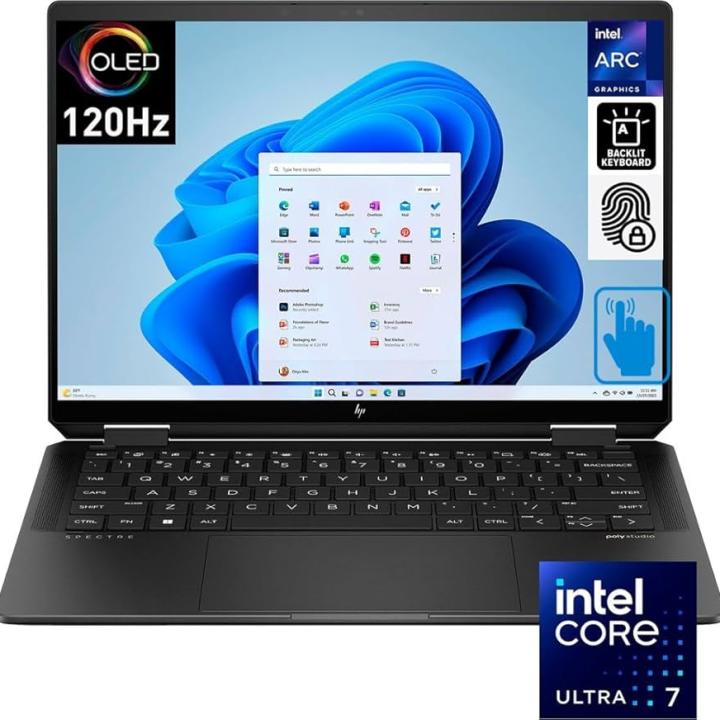 Hp Spectre x360 Core Ultra 7 32Gb/2TBBssd (night fall black)