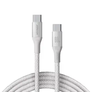 S-A28 60W Fast Charging Data Cable (Type C to type C) 2M White