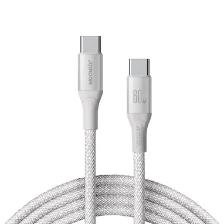 S-A28 60W Fast Charging Data Cable (Type C to type C) 1M White