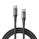 S-A28 60W Fast Charging Data Cable (Type C to type C) 1M Black