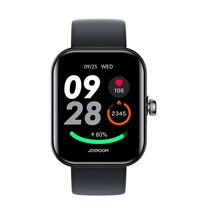 JR-FT5 PLUS Smart Watch (Answer/Make Call) Black/Rose gold