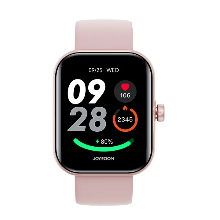 JR-FT5 PLUS Smart Watch (Answer/Make Call) Black/Rose gold